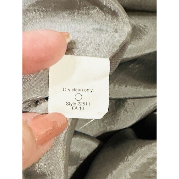 J. Crew Size 6  Silk Taffeta Blakely Dress Lined Old Money Quiet Luxury - Picture 11 of 11